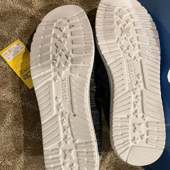 Hey Dude Men's Gray Knit Loafers - Picture 3 of 7